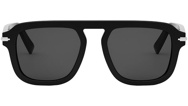 DiorBlackSuit 15I Shiny Black Geometric Sunglasses