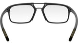 Line Black Geometric Eyeglasses