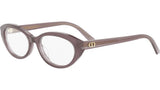 DiorGlowO B1I Purple Oval Eyeglasses