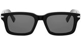 DiorBlackSuit 16I Shiny Black Squared Sunglasses