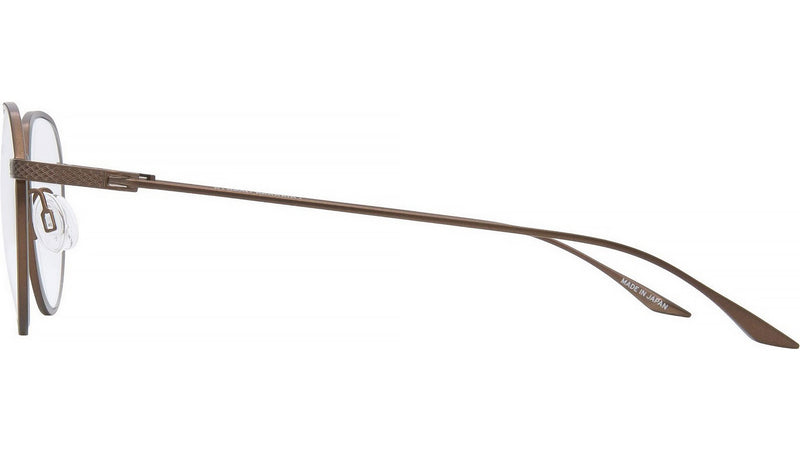 Ebbets Brown Round Eyeglasses