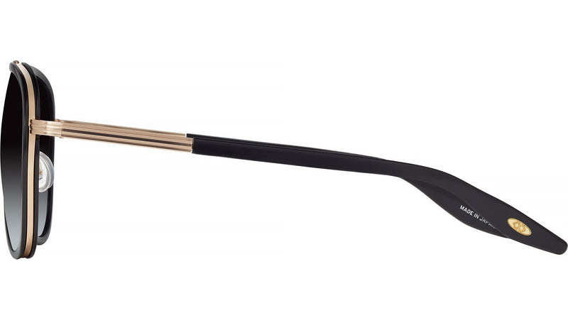 Cani Black Pilot Sunglasses