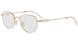 Petit CDO R2U Rose Gold Round Eyeglasses