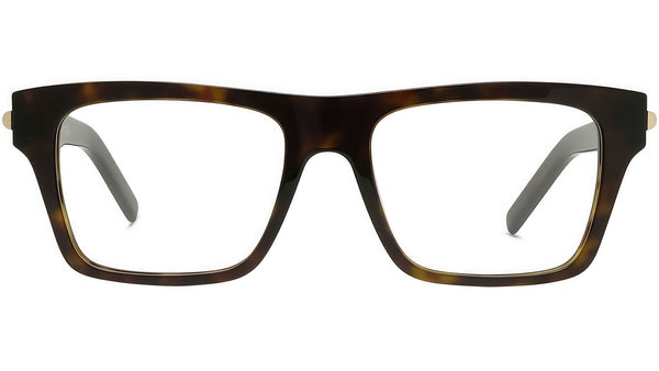 GV One Havana Geometric Eyeglasses