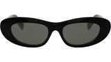 3 Dots Black Cat Eye Sunglasses