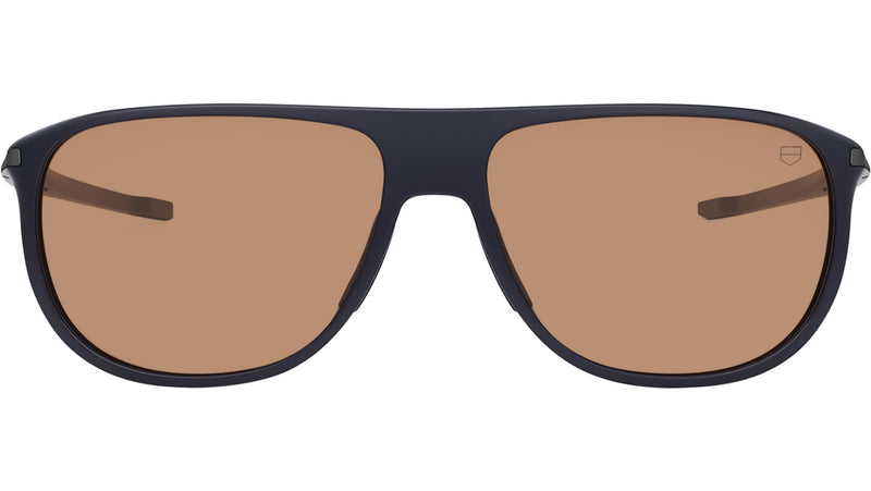 Vingt sept Blue Rectangular Sunglasses