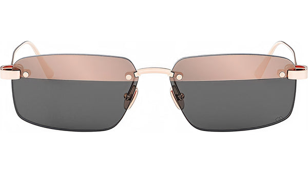 CDior S4U Rose Gold Rectangular Sunglasses