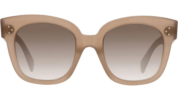 CELINE 3 Dots Brown Geometric Sunglasses