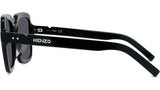 Youthful Energy Black Round Sunglasses
