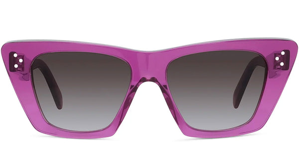 CELINE 3 Dots Violet Cat Eye Sunglasses