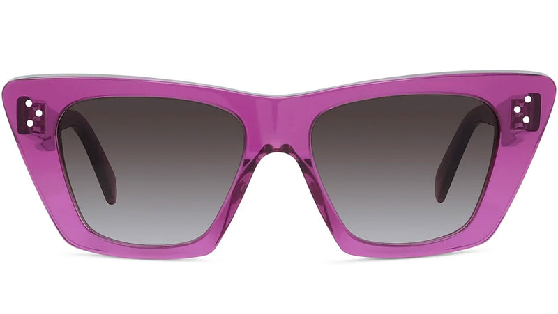 CELINE 3 Dots Violet Cat Eye Sunglasses