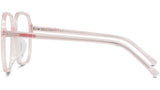 Youthful Energy Thin Rose Rectangular Eyeglasses
