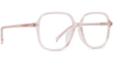 Youthful Energy Thin Rose Rectangular Eyeglasses
