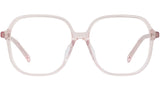 Youthful Energy Thin Rose Rectangular Eyeglasses