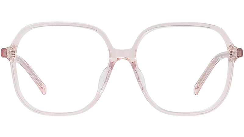 Youthful Energy Thin Rose Rectangular Eyeglasses