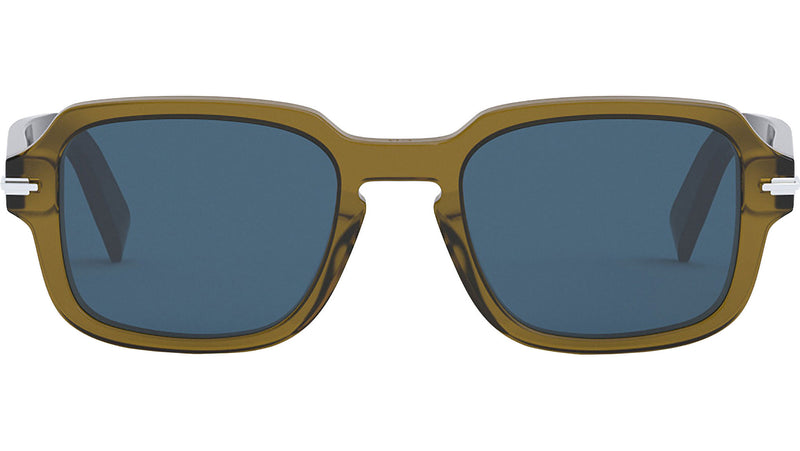 DiorBlackSuit S5I Green Geometric Sunglasses