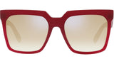 CELINE 3 Dots Purple Geometric Sunglasses