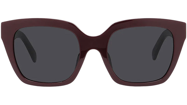 CELINE Monochroms Bordeaux Square Sunglasses