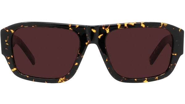 Youthful Energy Havana Rectangular Sunglasses