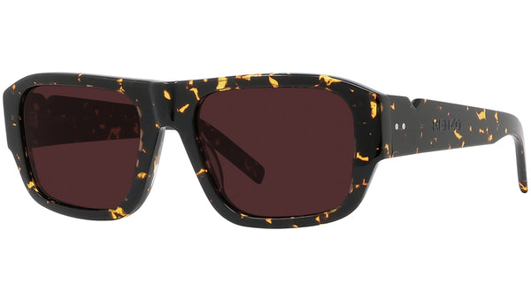 Youthful Energy Havana Rectangular Sunglasses