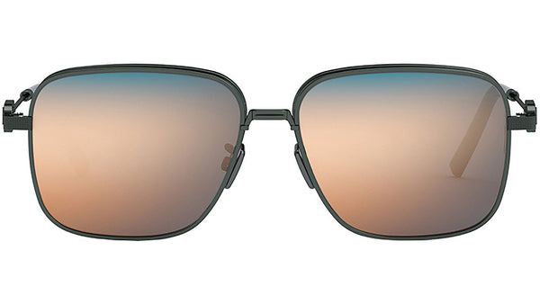 CD Link N1U Black Rectangular Sunglasses