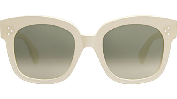 CELINE 3 Dots Ivory Geometric Sunglasses