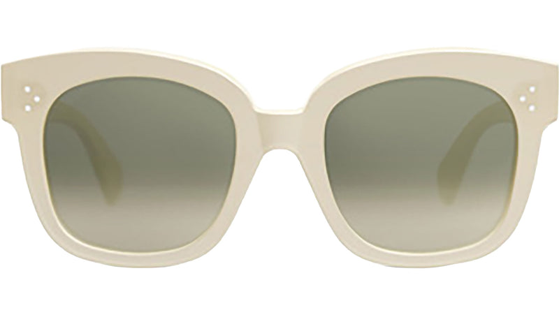 CELINE 3 Dots Ivory Geometric Sunglasses