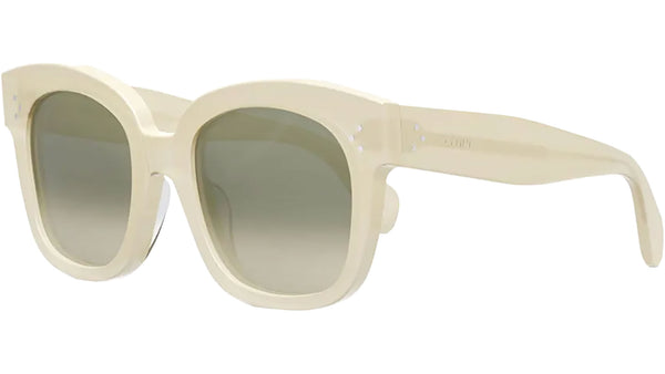CELINE 3 Dots Ivory Geometric Sunglasses