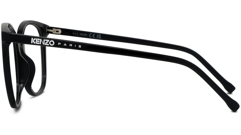 Youthful Energy Thin Black Square Eyeglasses
