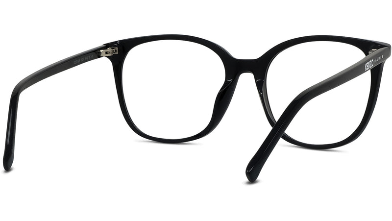 Youthful Energy Thin Black Square Eyeglasses