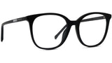 Youthful Energy Thin Black Square Eyeglasses