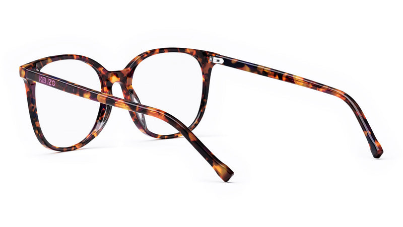 Youthful Energy Thin Havana Square Eyeglasses