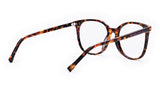 Youthful Energy Thin Havana Square Eyeglasses