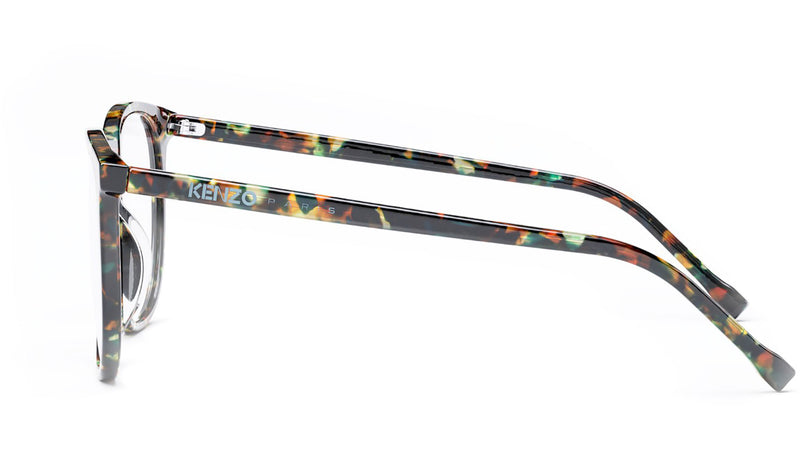 Youthful Energy Thin Havana Square Eyeglasses