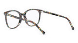 Youthful Energy Thin Havana Square Eyeglasses