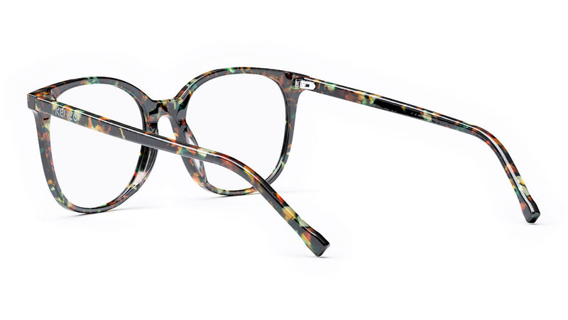 Youthful Energy Thin Havana Square Eyeglasses