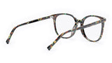 Youthful Energy Thin Havana Square Eyeglasses