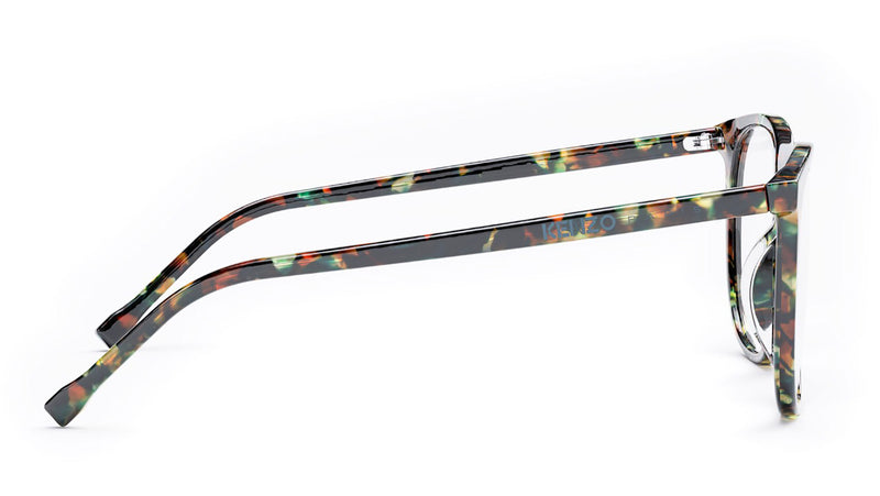 Youthful Energy Thin Havana Square Eyeglasses