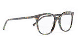 Youthful Energy Thin Havana Square Eyeglasses