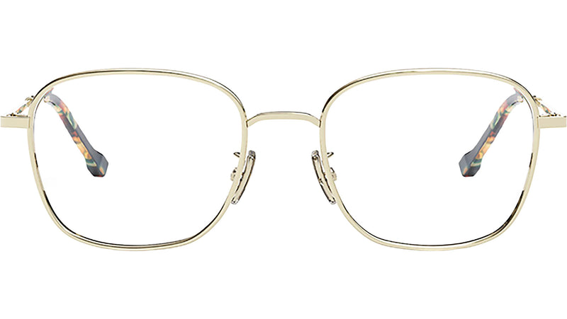 Youthful Energy Thin Yellow Rectangular Eyeglasses