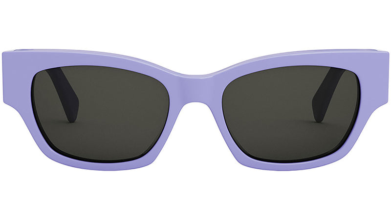 CELINE Monochroms Lilac Rectangular Sunglasses