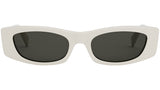 CELINE 3 Dots Ivory Geometric Sunglasses