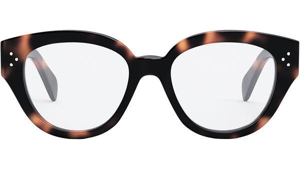 CELINE 3 Dots Havana Round Eyeglasses