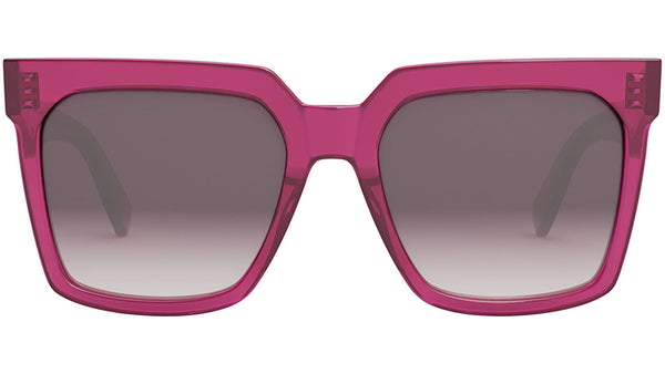 CELINE 3 Dots Red Geometric Sunglasses