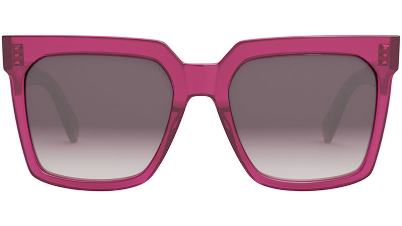 CELINE 3 Dots Red Geometric Sunglasses