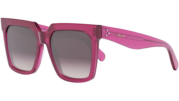 CELINE 3 Dots Red Geometric Sunglasses