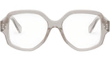 CELINE 3 Dots Taupe Geometric Eyeglasses