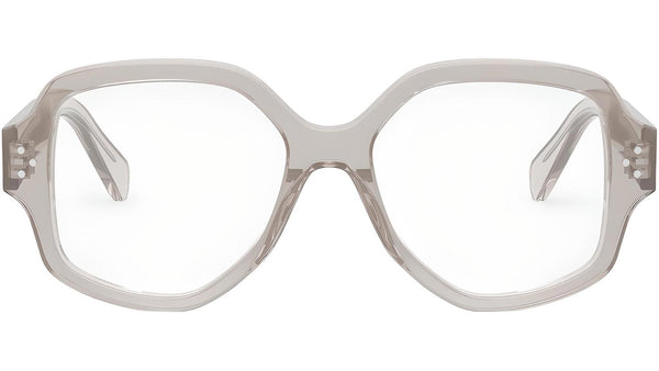 CELINE 3 Dots Taupe Geometric Eyeglasses