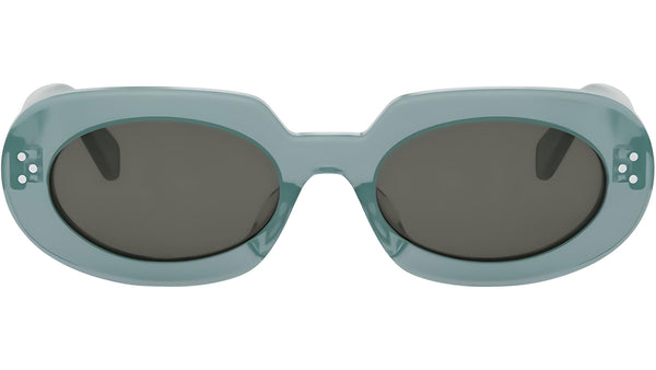 CELINE 3 Dots Lime Green Geometric Sunglasses