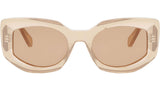 CELINE 3 Dots Orange Butterfly Sunglasses
